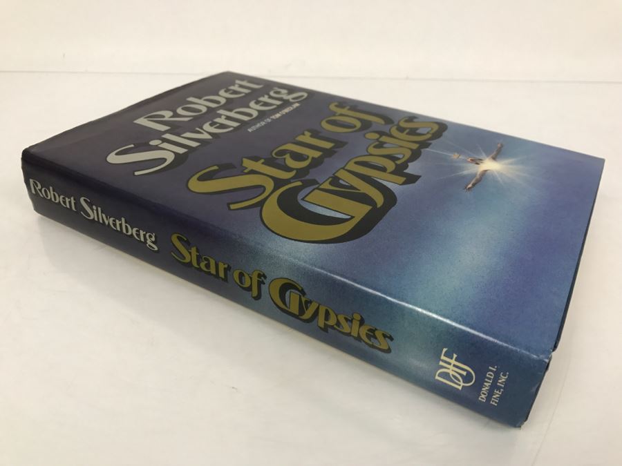 Signed Hardcover Book Star Of Gypsies By Robert Silverberg