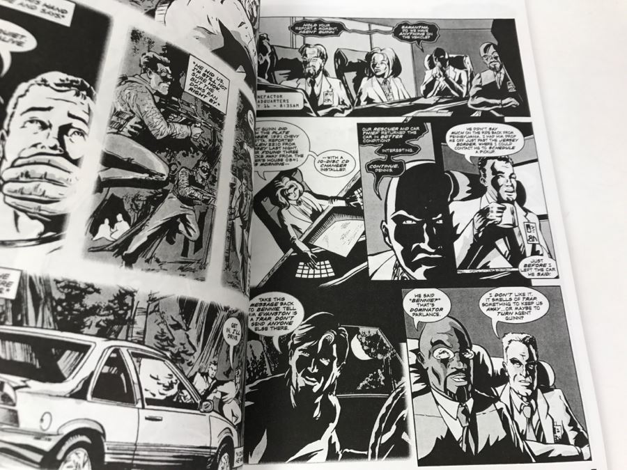 Signed First Printing 2002 Graphic Novel Raider From The Shadows By Thomas F. Zahler [Photo 12]