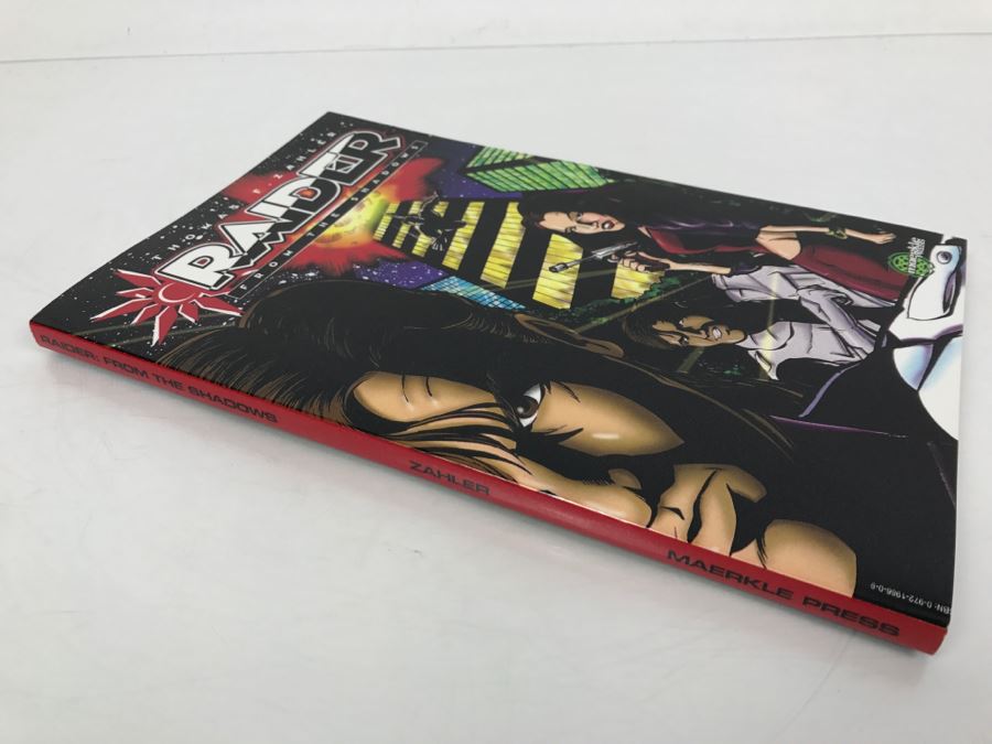 Signed First Printing 2002 Graphic Novel Raider From The Shadows By Thomas F. Zahler [Photo 3]
