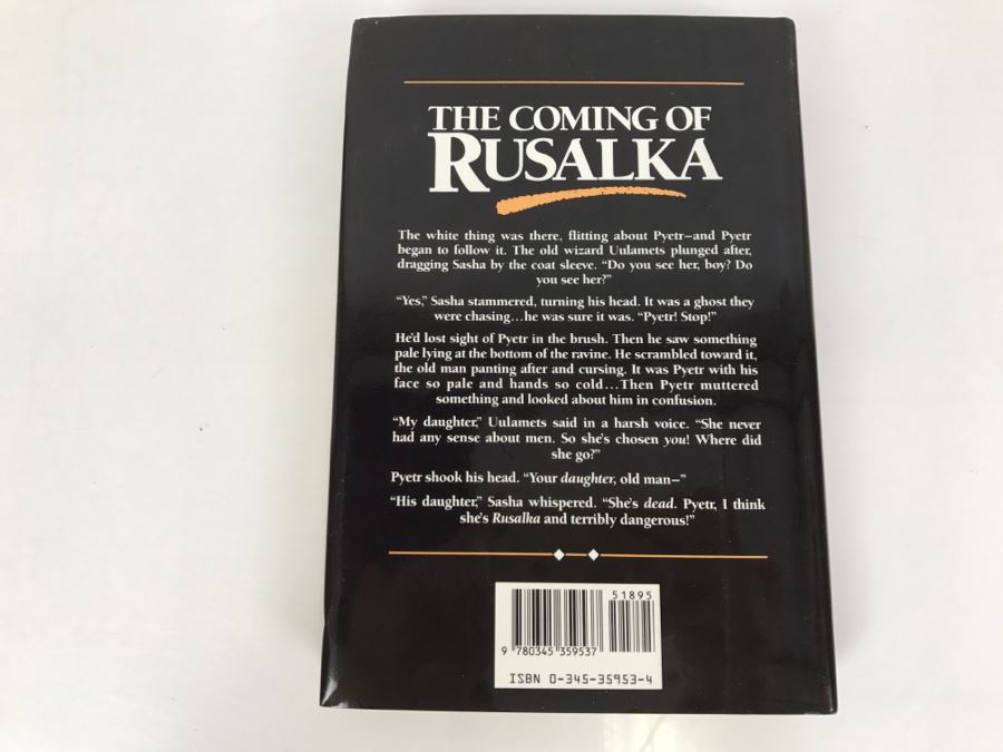 Signed First Edition 1989 Hardcover Book Rusalka By C.J. Cherryh [Photo 4]
