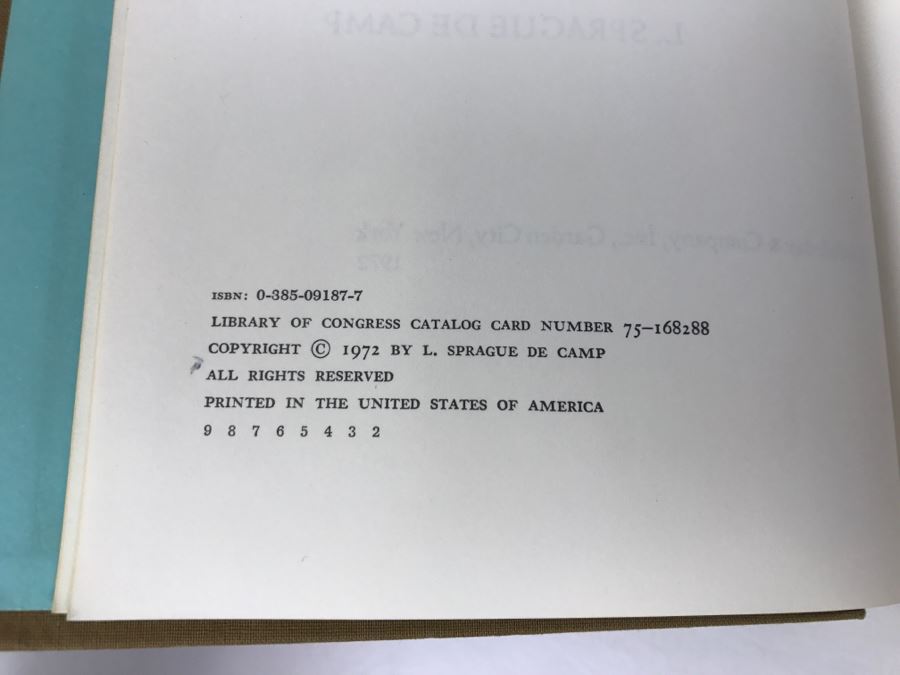 Signed 1972 Hardcover Book Great Cities Of The Ancient World By L. Sprague De Camp [Photo 9]