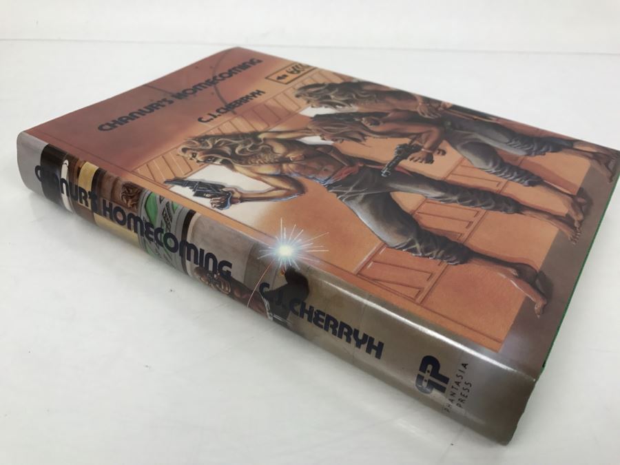 Signed First Edition 1986 Hardcover Book Chanur's Homecoming By C.J. Cherryh Phantasia Press [Photo 3]
