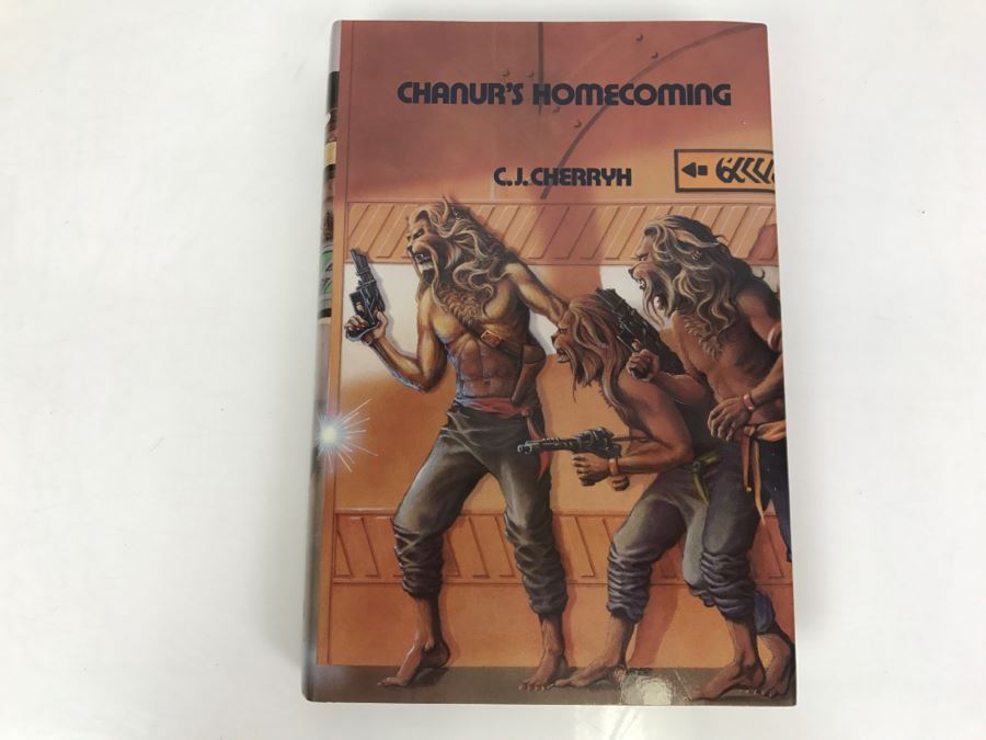 Signed First Edition 1986 Hardcover Book Chanur's Homecoming By C.J. Cherryh Phantasia Press [Photo 2]