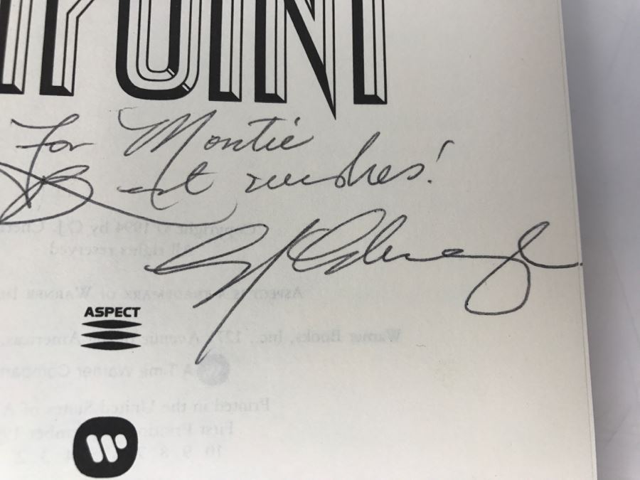 Signed First Printing 1994 Hardcover Book Tripoint By C.J. Cherryh [Photo 7]