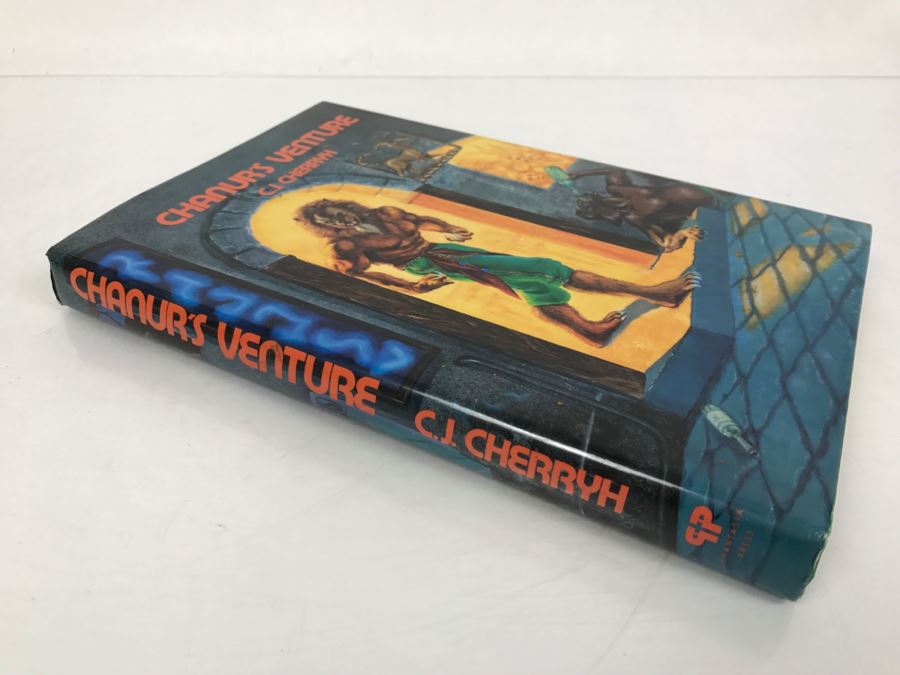 Signed First Edition 1984 Hardcover Book Chanur's Venture By C.J. Cherryh Phantasia Press [Photo 3]