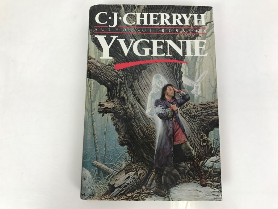 Signed First Edition 1991 Hardcover Book Yvgenie By C.J. Cherryh [Photo 2]