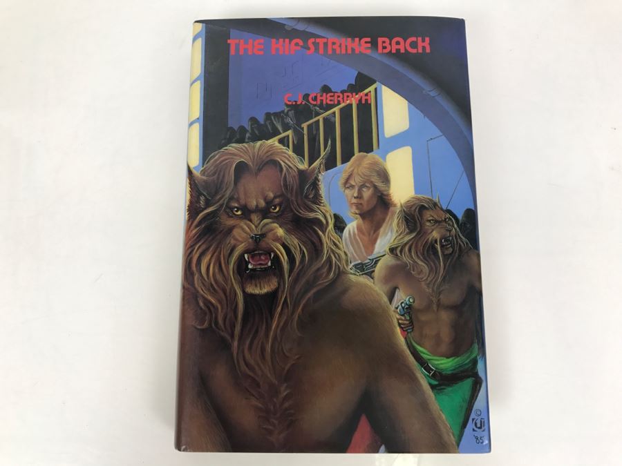 Signed First Edition 1985 Hardcover Book The Kif Strike Back By C.J. Cherryh Phantasia Press [Photo 2]