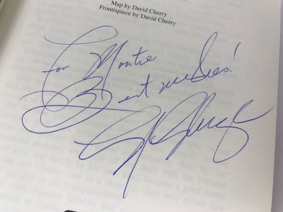 Signed First Edition 1985 Hardcover Book The Kif Strike Back By C.J. Cherryh Phantasia Press [Photo 7]