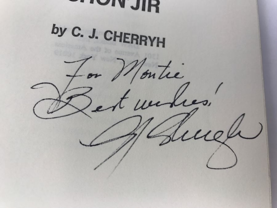 Signed 1978 Hardcover Book The Faded Sun: Shon'Jir By C.J. Cherryh [Photo 7]