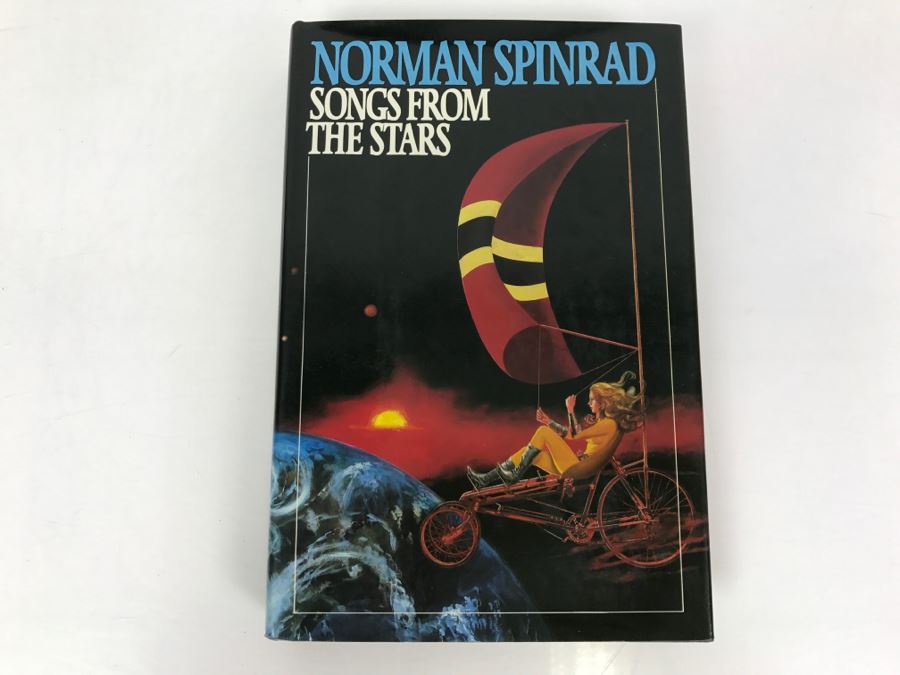 Signed 1980 Hardcover Book Songs From The Stars By Norman Spinrad [Photo 2]