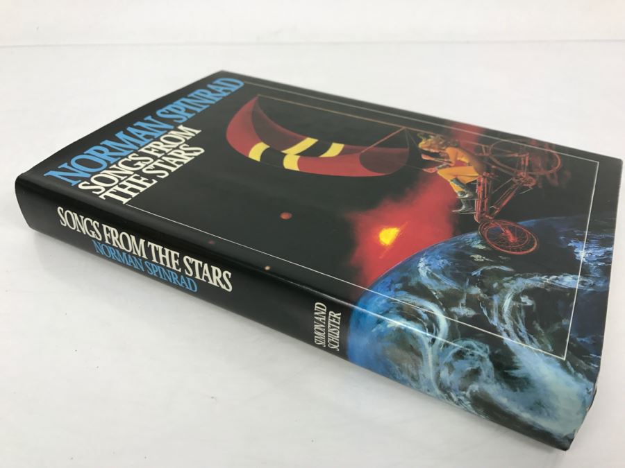 Signed 1980 Hardcover Book Songs From The Stars By Norman Spinrad [Photo 3]