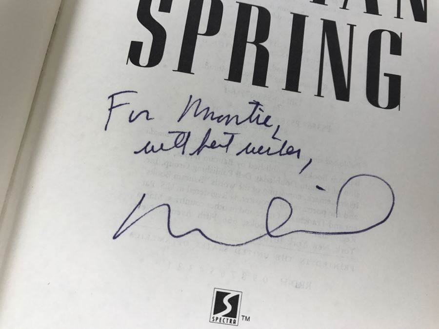Signed 1991 Hardcover Book Russian Spring By Norman Spinrad [Photo 6]