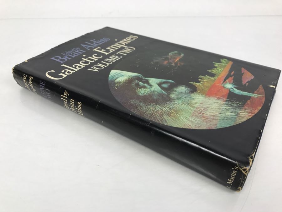 Signed 1976 Hardcover Book Galactic Empires Volume II Signed By A.E. Van Vogt [Photo 4]