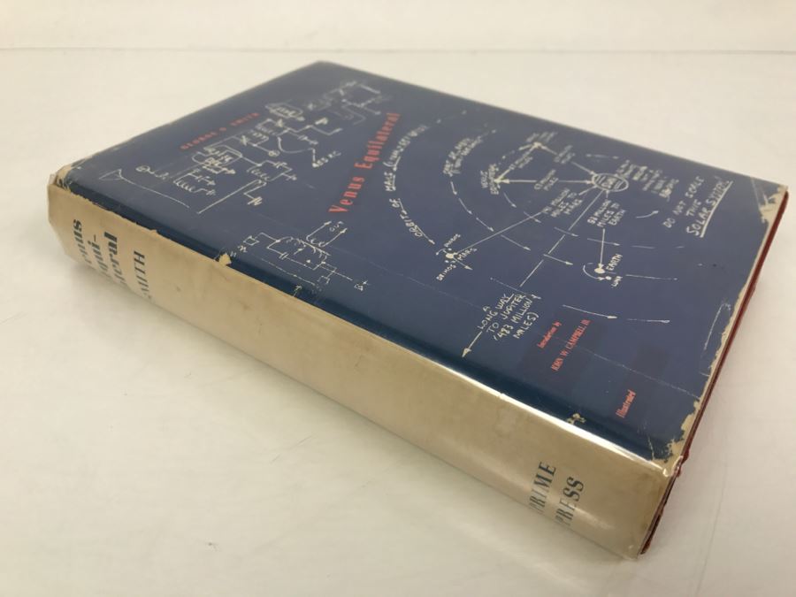 Signed 1947 Hardcover Book Venus Equilateral By George O. Smith [Photo 4]