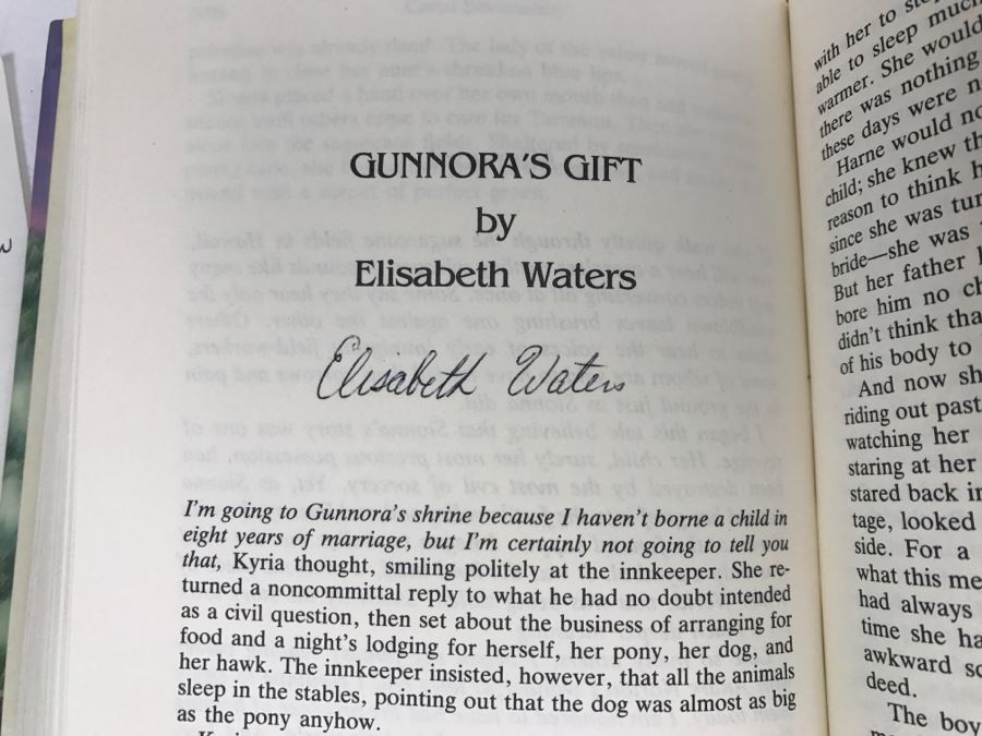 Signed First Edition 1990 Hardcover Book Tales Of The Witch World 3 Created By Andre Norton - Signed By Andre Norton, Juanita Coulson, A.C. Crispin And Elisabeth Waters [Photo 12]