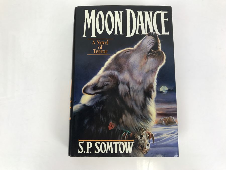 Signed First Edition 1989 Hardcover Book Moon Dance By Somtow Sucharitkul [Photo 2]
