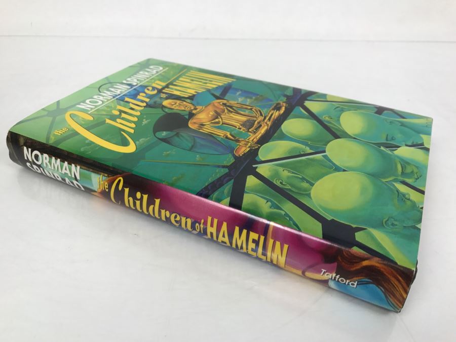 Signed First Edition 1991 Hardcover Book The Children Of Hamelin By Norman Spinrad [Photo 3]