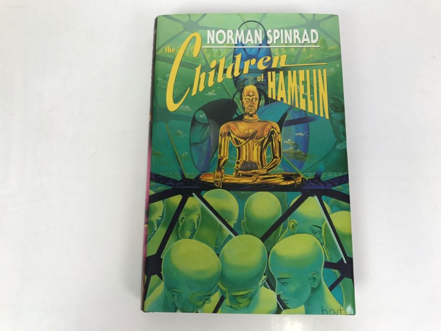 Signed First Edition 1991 Hardcover Book The Children Of Hamelin By Norman Spinrad [Photo 2]