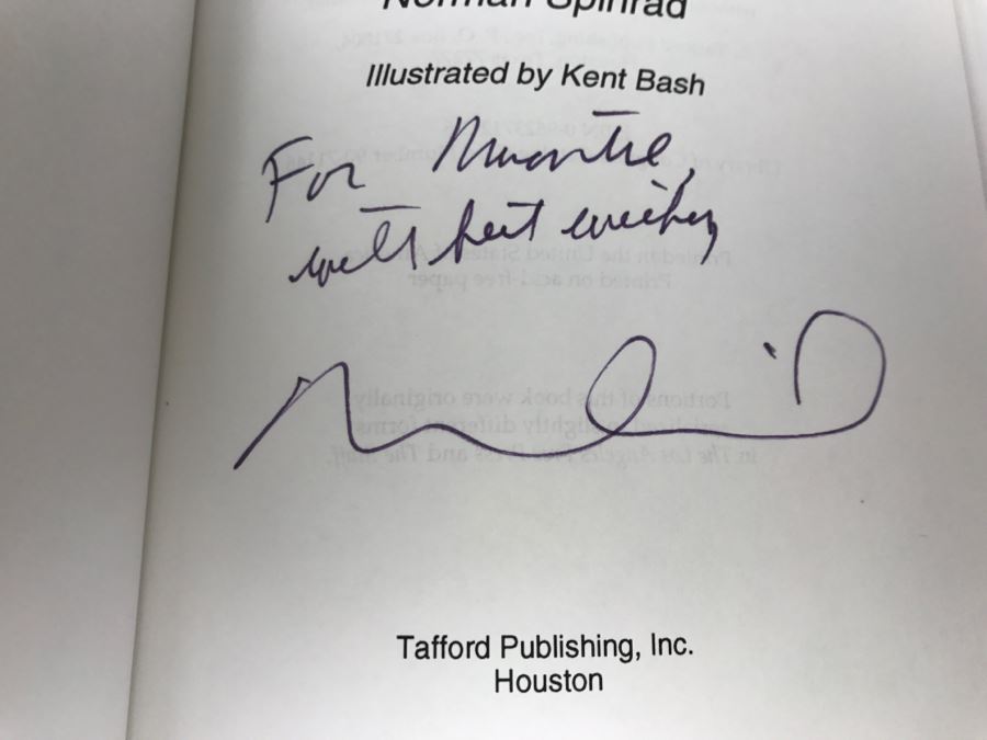 Signed First Edition 1991 Hardcover Book The Children Of Hamelin By Norman Spinrad [Photo 7]