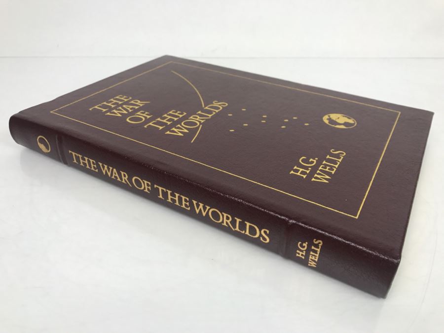 Easton Press Hardcover Book The War Of The Worlds By H.G. Wells Masterpiece Of Science Fiction [Photo 3]