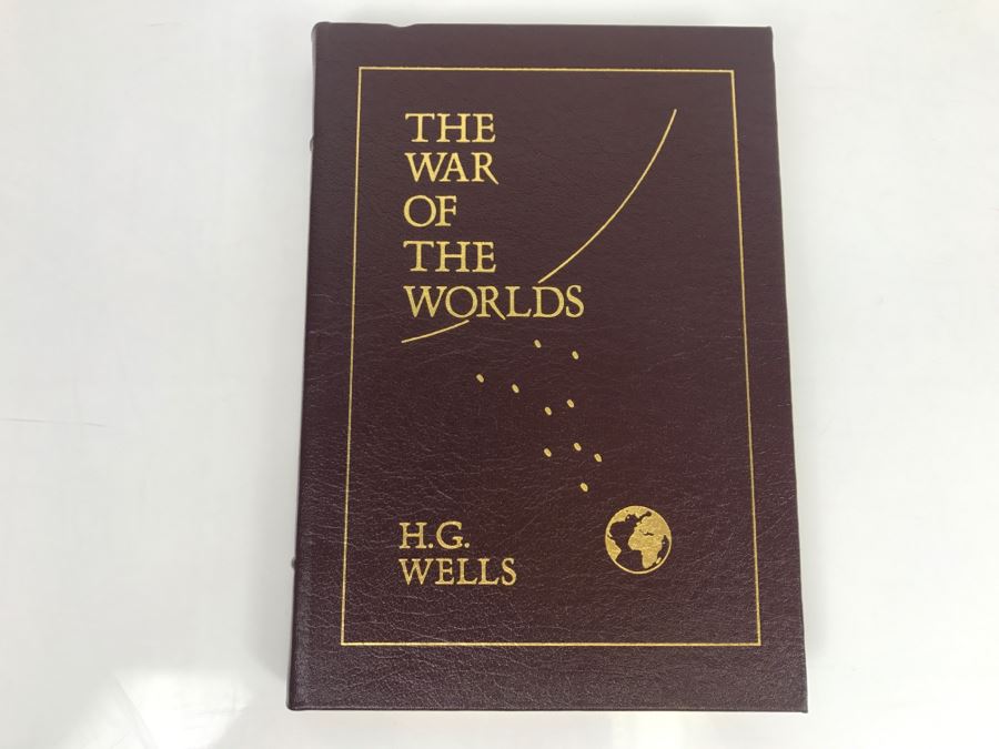 Easton Press Hardcover Book The War Of The Worlds By H.G. Wells Masterpiece Of Science Fiction [Photo 1]