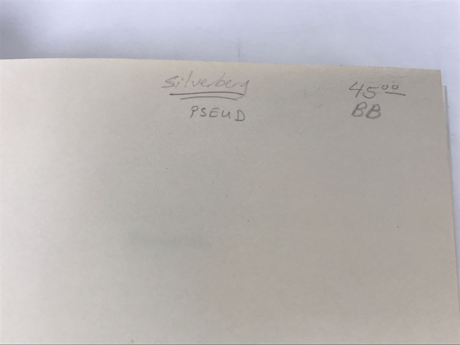 Signed Vintage 1958 Hardcover Book Starhaven By Ivar Jorgenson (Robert Silverberg) [Photo 9]