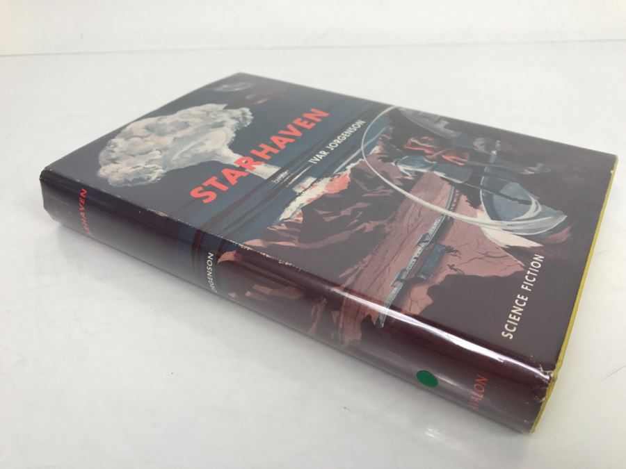 Signed Vintage 1958 Hardcover Book Starhaven By Ivar Jorgenson (Robert Silverberg) [Photo 3]