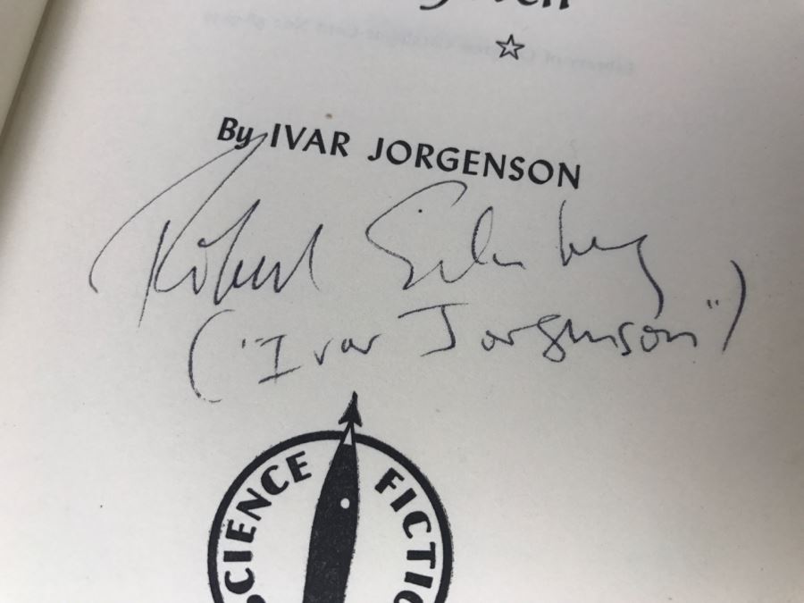 Signed Vintage 1958 Hardcover Book Starhaven By Ivar Jorgenson (Robert Silverberg) [Photo 7]