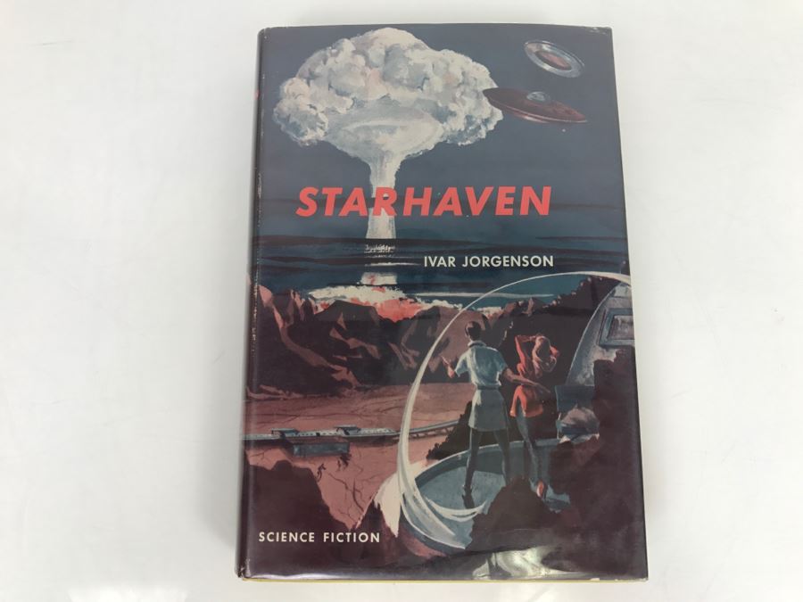 Signed Vintage 1958 Hardcover Book Starhaven By Ivar Jorgenson (Robert Silverberg) [Photo 2]