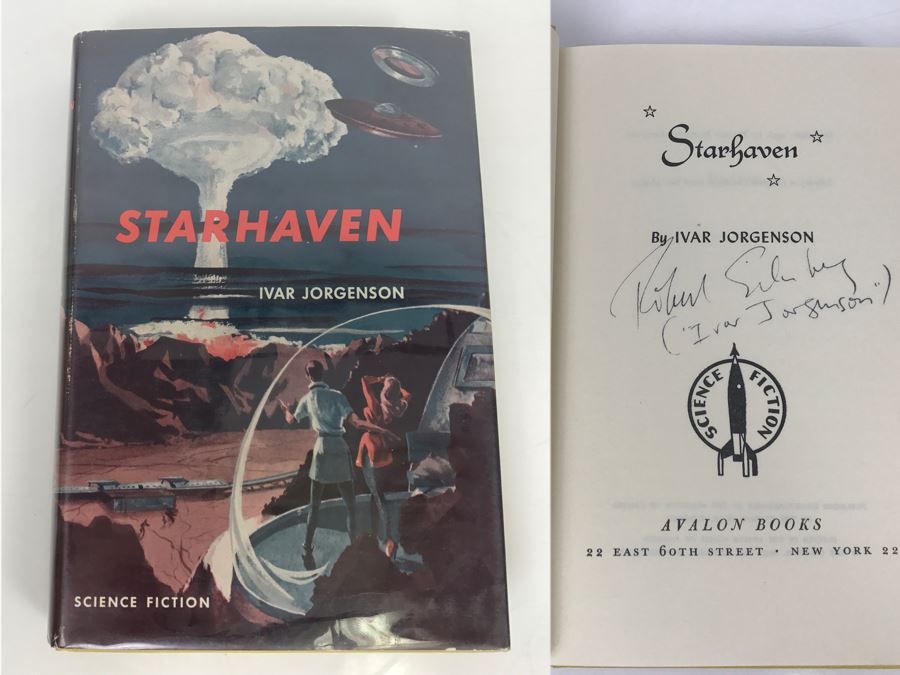 Signed Vintage 1958 Hardcover Book Starhaven By Ivar Jorgenson (Robert Silverberg) [Photo 1]