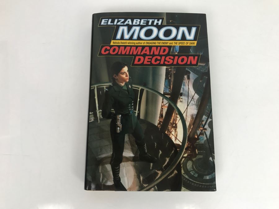 Signed First Edition 2007 Hardcover Book Command Decision By Elizabeth Moon [Photo 2]