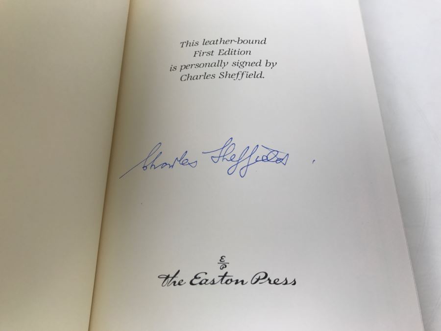 Signed First Edition Easton Press Hardcover Book Brother To Dragons By Charles Sheffield [Photo 9]