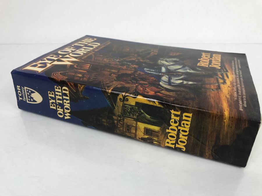 Signed First Edition 1990 Hardcover Book The Eye Of The World By Robert Jordan [Photo 3]