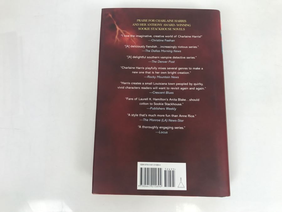 Signed First Edition 2008 Hardcover Book From Dead To Worse By Charlaine Harris [Photo 4]
