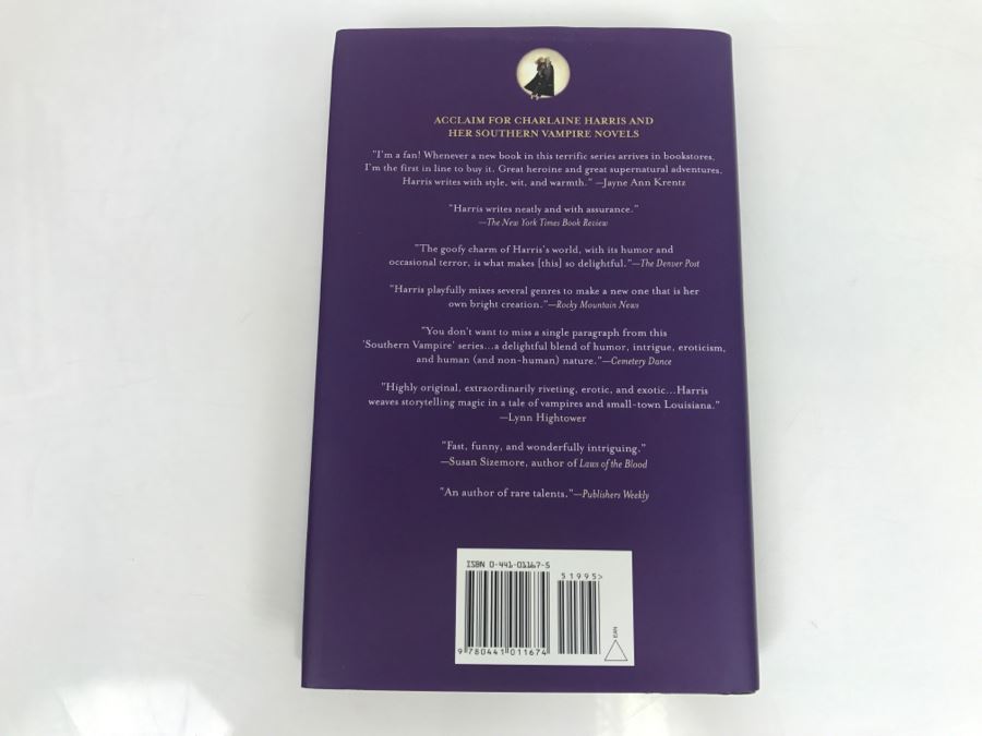 Signed First Edition 2004 Hardcover Book Dead To The World By Charlaine Harris [Photo 4]