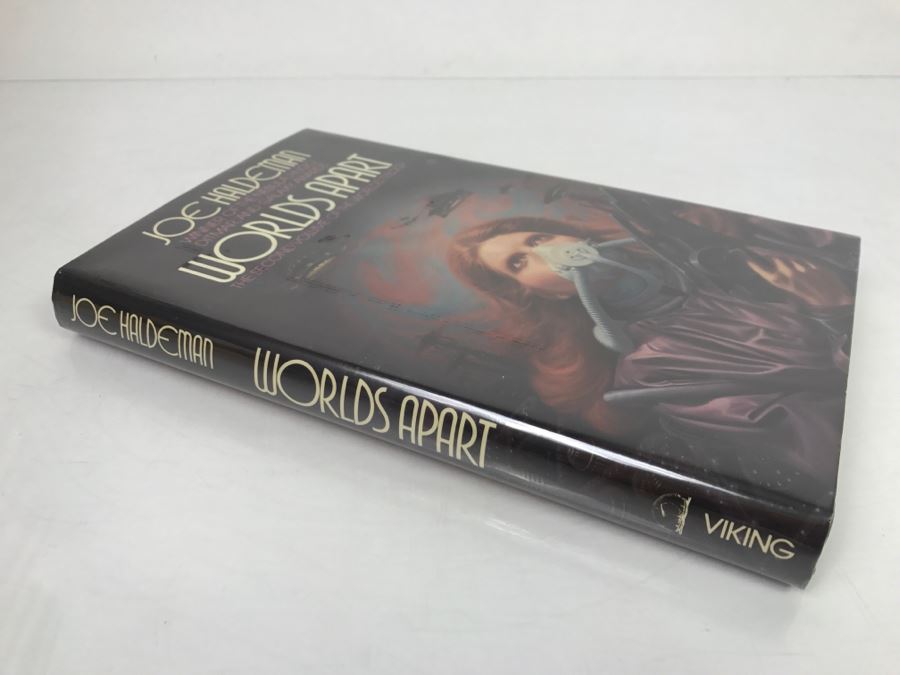 Signed 1983 Hardcover Book Worlds Apart By Joe Halderman [Photo 3]