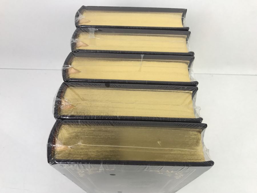 UPDATED: COMPLETE Sealed Set Of (10) Easton Press Hardcover Books The Collected Works Of Abraham Lincoln Volumes I-X 1824-1865 [Photo 6]