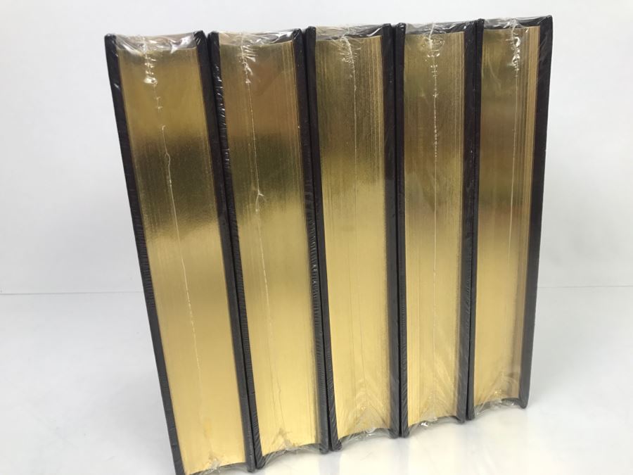 UPDATED: COMPLETE Sealed Set Of (10) Easton Press Hardcover Books The Collected Works Of Abraham Lincoln Volumes I-X 1824-1865 [Photo 7]