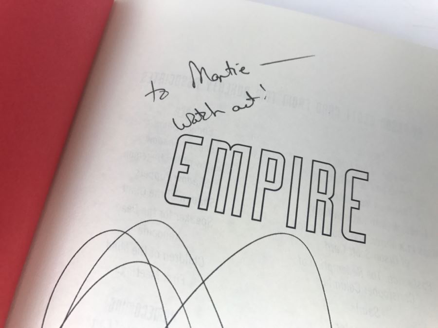 Signed First Edition 2006 Hardcover Book Empire By Orson Scott Card [Photo 6]