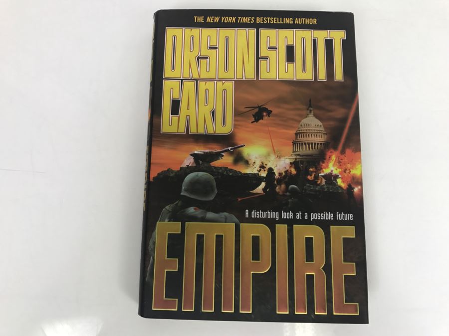 Signed First Edition 2006 Hardcover Book Empire By Orson Scott Card [Photo 2]