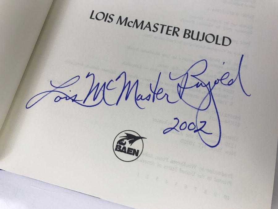 Signed First Printing 2001 Hardcover Book Miles, Mystery And Mayhem By Lois McMaster Bujold [Photo 7]