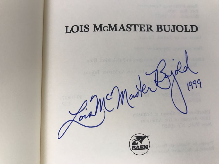 Signed First Printing 1999 Hardcover Book A Civil Campaing By Lois McMaster Bujold [Photo 6]