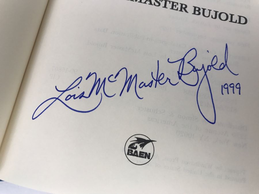 Signed First Printing 1999 Hardcover Book A Civil Campaing By Lois McMaster Bujold [Photo 7]