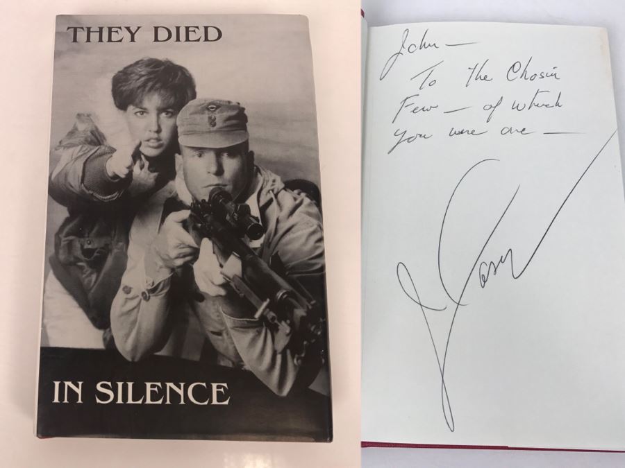 Signed Paperback Book They Died In Silence By J. Casey [Photo 1]