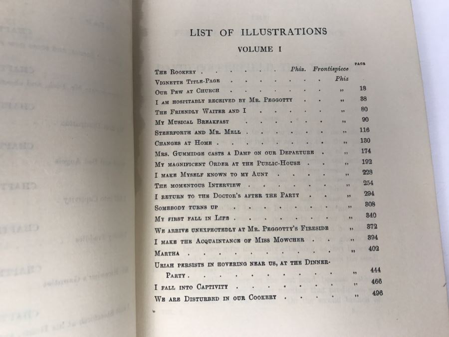 Antique Hardcover Book The Personal History Of David Copperfield By Charles Dickens With 40 Illustrations By Phiz Volume I London Chapman & Hall, Ltd. New York: Charles Scribner's Sons Centenary Edition [Photo 19]