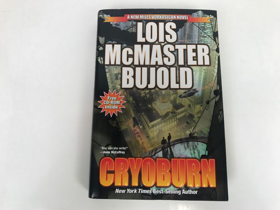 Signed First Printing 2010 Hardcover Book Cryoburn By Lois McMaster Bujold [Photo 2]