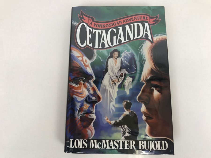Signed First Printing 1996 Hardcover Book Cetaganda By Lois McMaster Bujold [Photo 2]