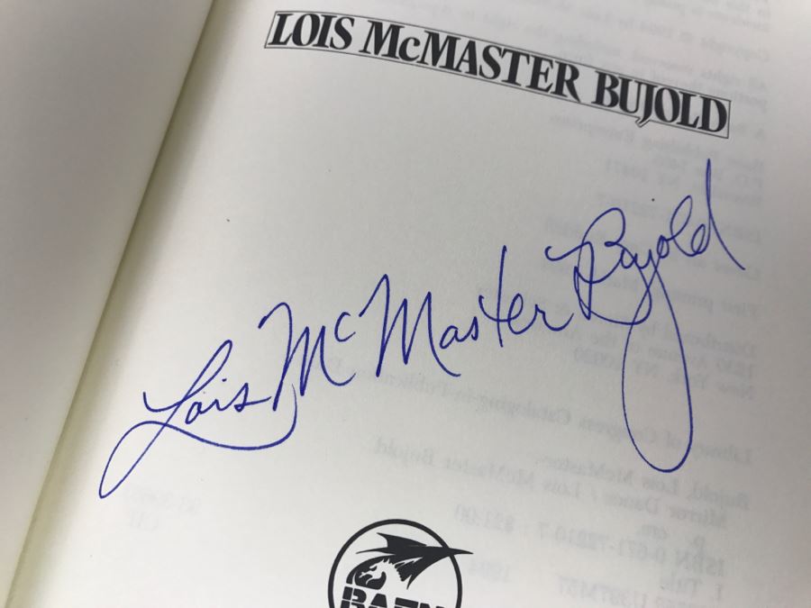 Signed First Printing 1994 Hardcover Book Mirror Dance By Lois McMaster Bujold [Photo 7]