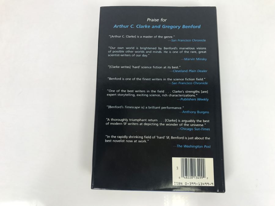 Signed Hardcover Book Beyond The Fall Of Night By Arthur C. Clarke And Gregory Benford (Signed By Gregory Benford) [Photo 4]