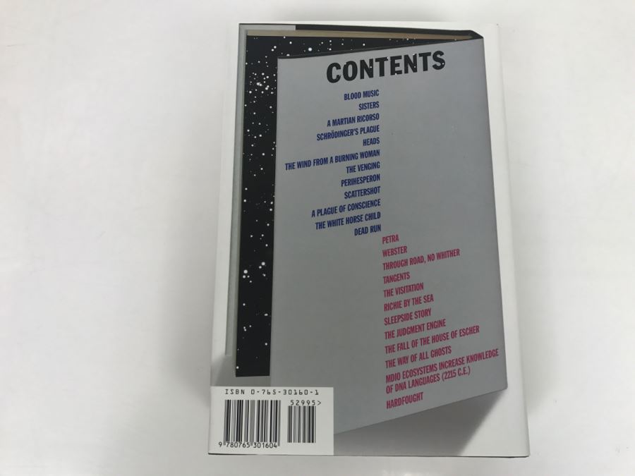 Signed First Edition 2002 The Collected Stories Of Greg Bear By Greg Bear [Photo 4]